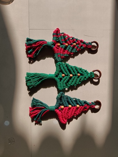 Saanvi Creation: Handcrafted Macrame Decorations for a Magical Christmas | Macrame Magical Christmas