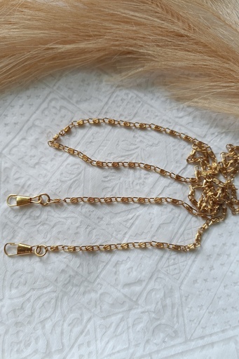 Saanvi Creation: Chain Reaction - Stylishly Secure Your Bags! | Chain with Hooks | Bag Accessory | Macrame Craft | Macrame Accessories