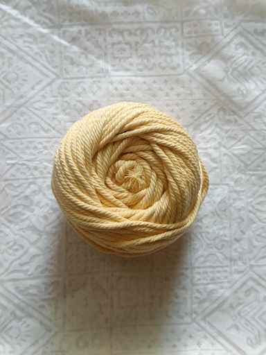 Yellow Finch 4MM Macrame Cord | 4 PLY Twisted Cotton Cord | 100% Natural Cotton Macrame Rope | Macrame Handmade Plant Hanger | Macrame Wall Hanging | Macrame Craft Making | Macrame Cord | Macrame Thread